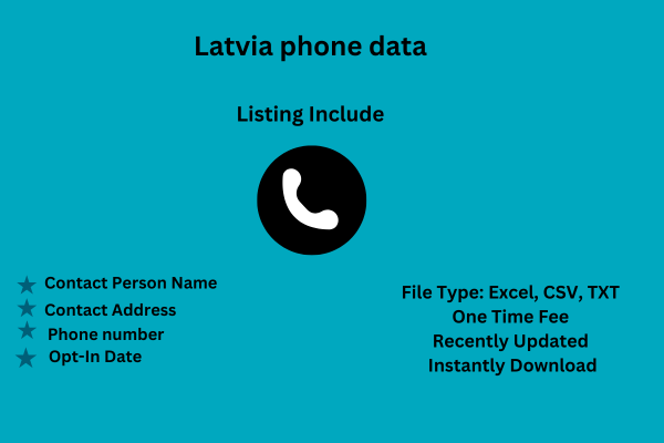 Latvia phone data