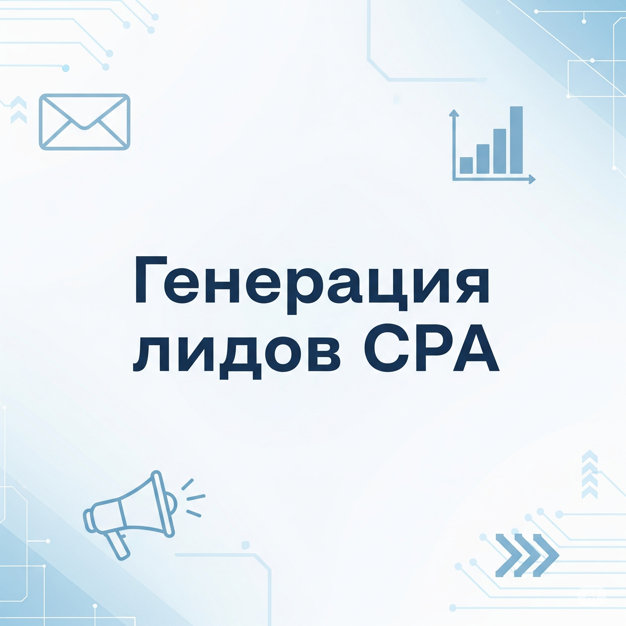 Генерация лидов CPA