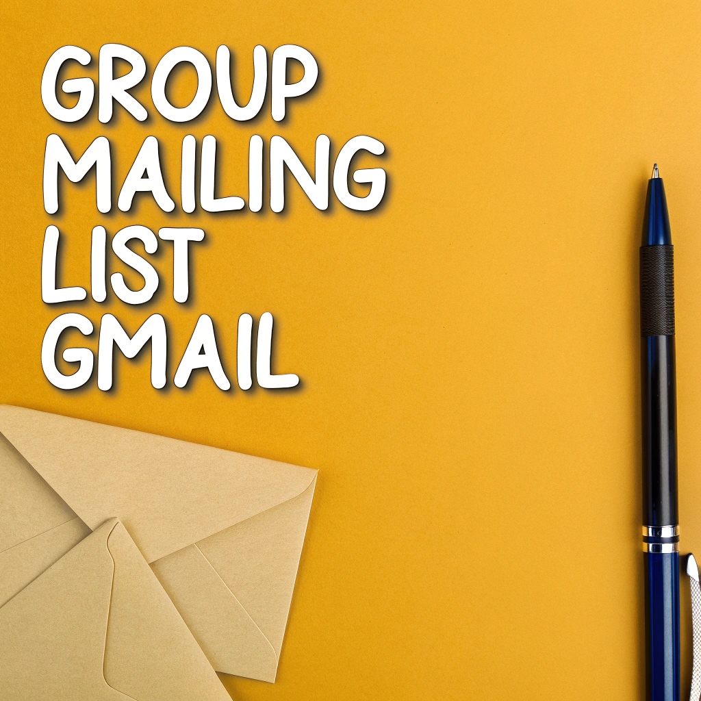 group mailing list gmail